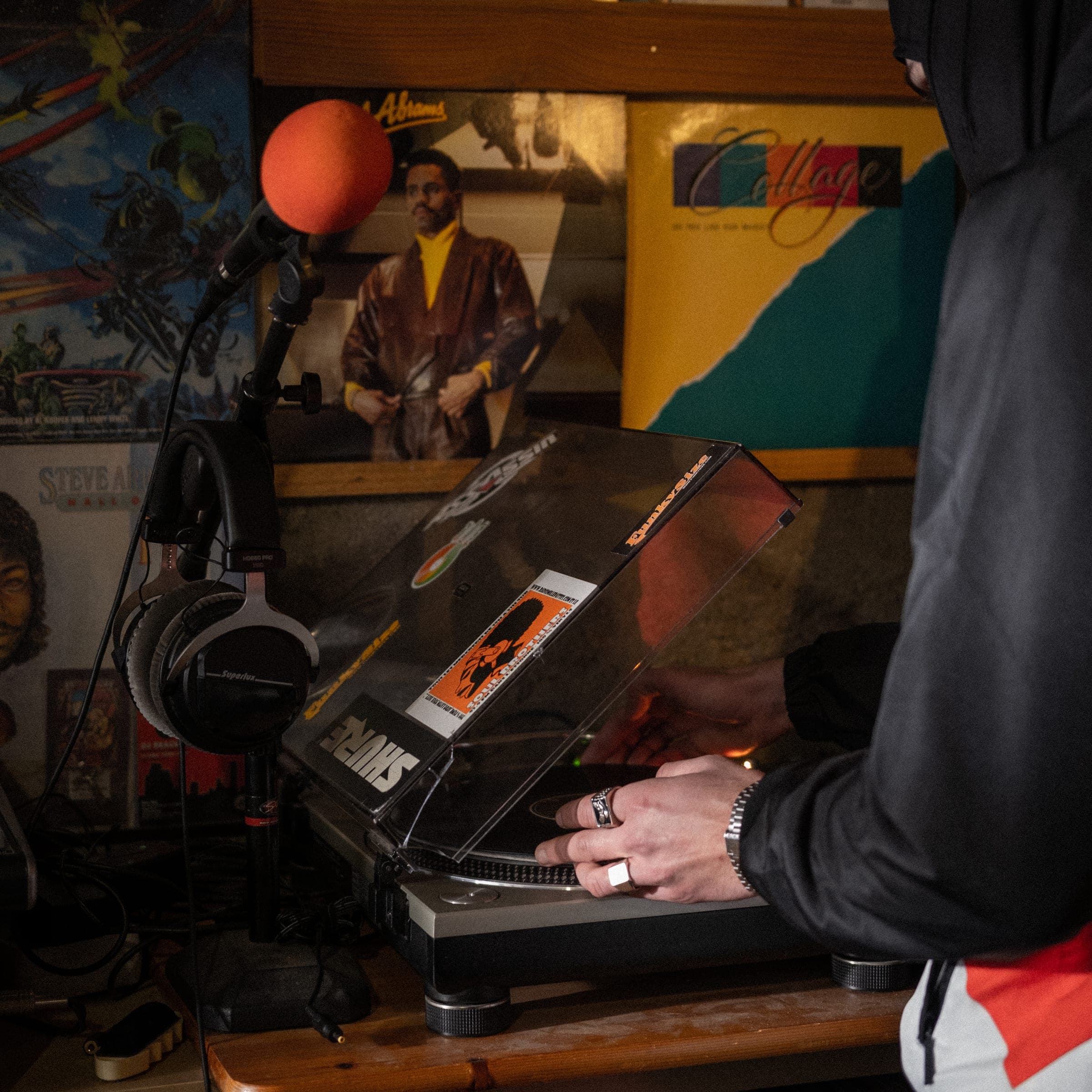 Tournage sur le terrain